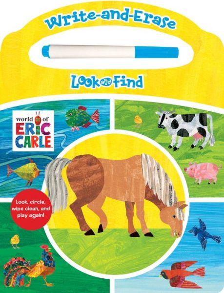 World of Eric Carle Write-And-Erase Look and Find - PI Kids - Books - Phoenix International Publications, Inco - 9781503754850 - April 1, 2020