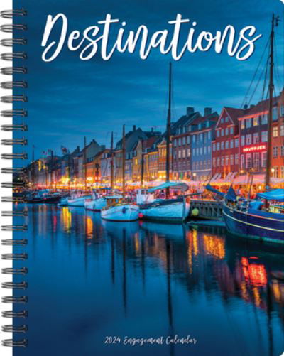 Willow Creek Press · Destinations 2024 6.5 X 8.5 Engagement Calendar (Kalender) (2023)