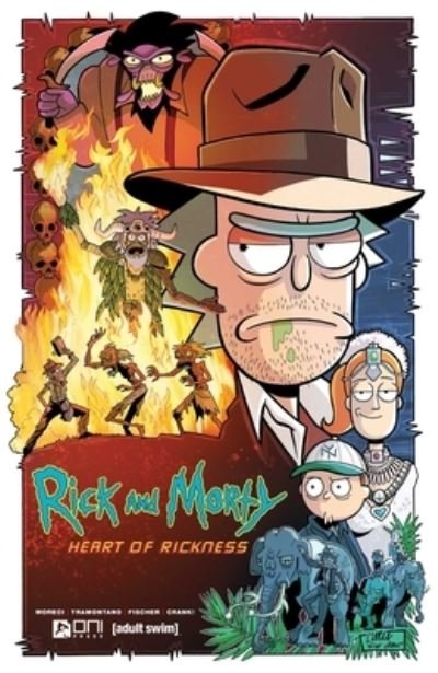 Cover for Michael Moreci · Rick and Morty: Heart of Rickness (Paperback Book) (2024)