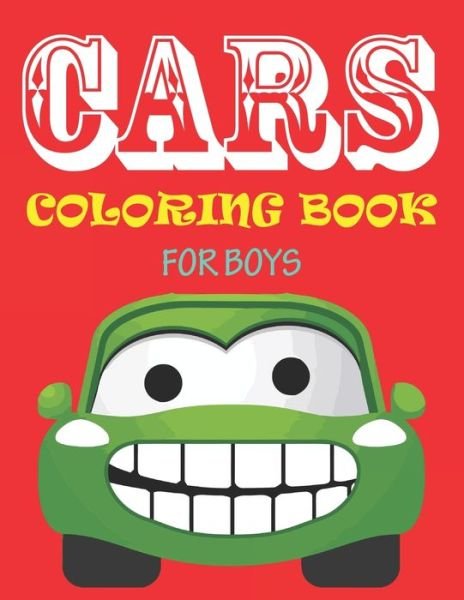Cover for Ziboin Press Point · Cars Coloring Book for Boys (Taschenbuch) (2019)