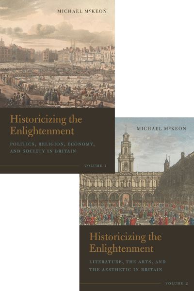 Cover for Michael McKeon · Historicizing the Enlightenment (2 Vol Set) (Book) (2023)