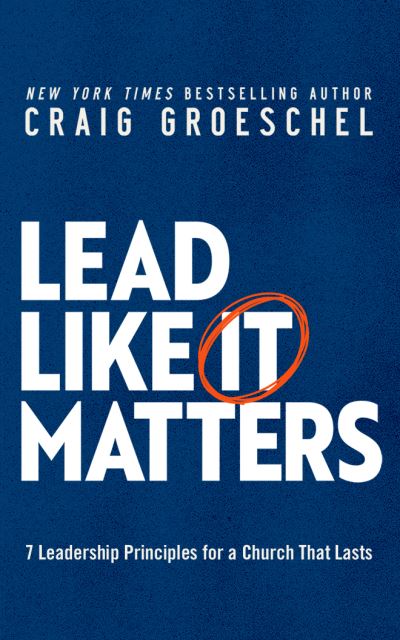 Cover for Craig Groeschel · Lead Like It Matters (CD) (2022)