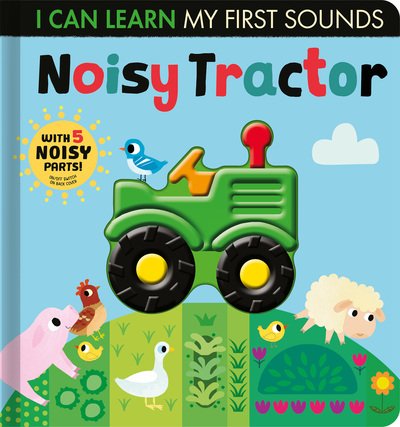 Cover for Lauren Crisp · Noisy Tractor - I Can Learn (Board book) (2021)