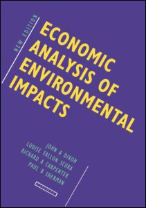 Cover for John Dixon · Economic Analysis of Environmental Impacts (Paperback Book) (1994)