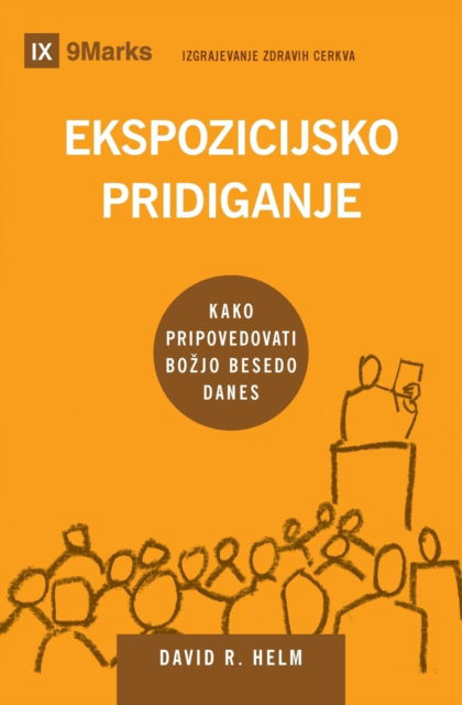 Cover for David Helm · Ekspozicijsko pridiganje (Expositional Preaching) (Slovenian) (Paperback Book) (2021)