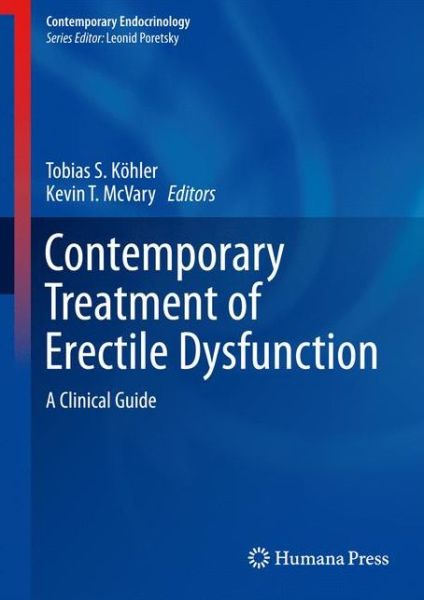 Cover for Contemporary Treatment of Erectile Dysfunction: A Clinical Guide - Contemporary Endocrinology (Hardcover Book) [2nd ed. 2016 edition] (2016)