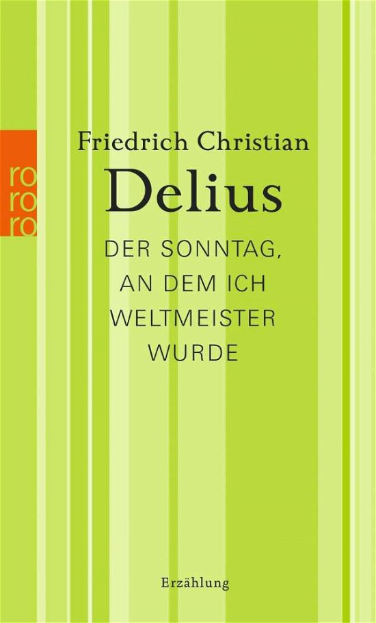 Cover for Friedrich Christian Delius · Rororo Tb.26685 Delius,der Sonntag,an (Bok)