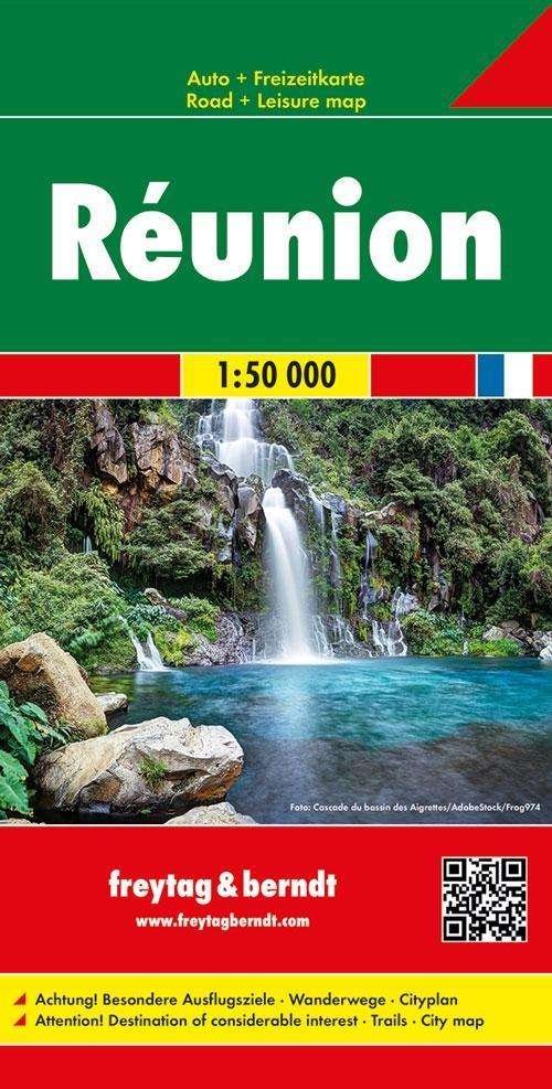 Cover for Reunion Road Map 1:50 000 (Landkarten) (2018)