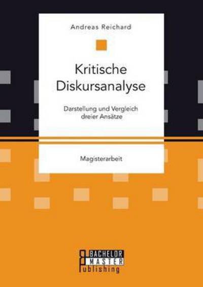 Cover for Reichard · Kritische Diskursanalyse: Dars (Book) (2015)
