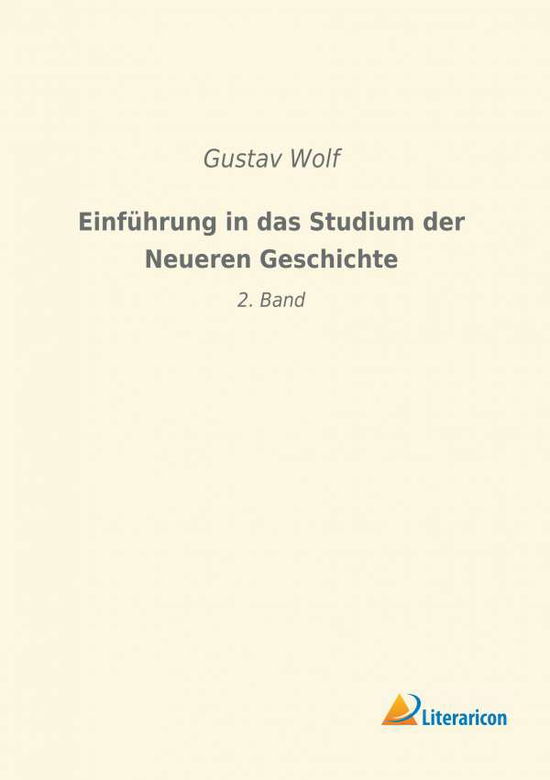 Cover for Wolf · Einführung in das Studium der Neue (Buch) (2023)