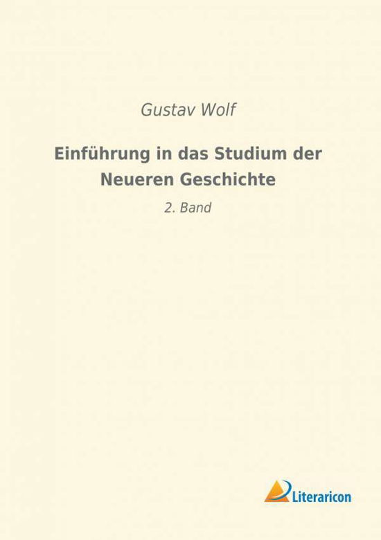 Cover for Wolf · Einführung in das Studium der Neue (Bog) (2023)