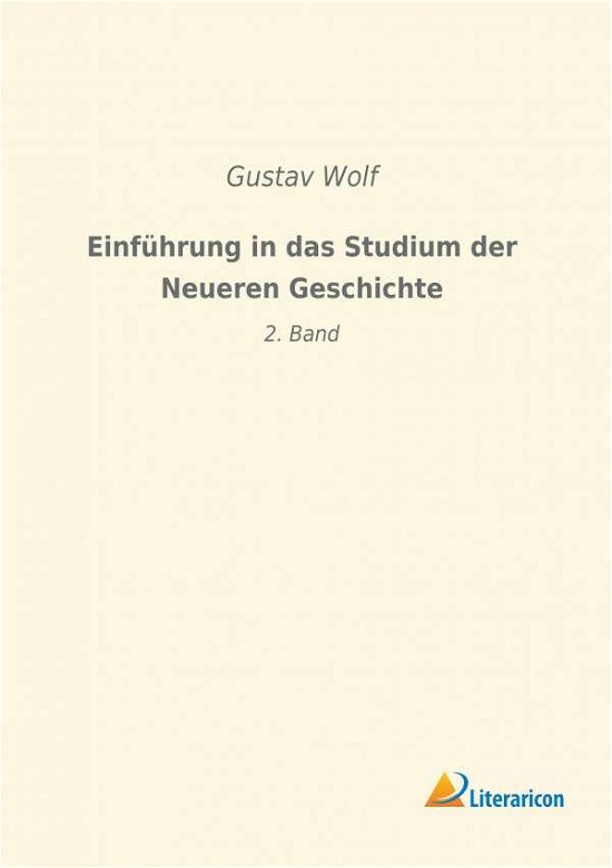 Cover for Wolf · Einführung in das Studium der Neue (Bok) (2023)