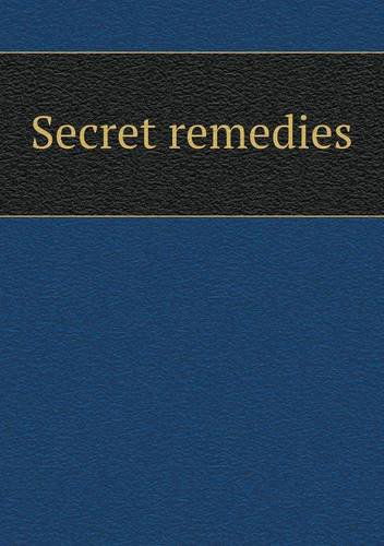 Cover for British Medical Association · Secret Remedies (Paperback Book) (2013)