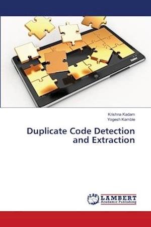 Cover for Kadam · Duplicate Code Detection and Extr (Buch) (2018)