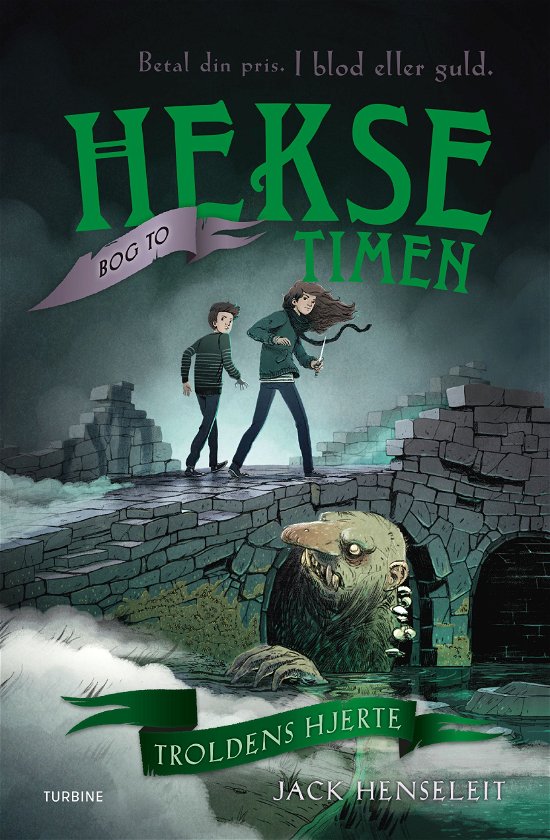 Cover for Jack Henseleit · Heksetimen 2: Heksetimen 2 - Troldens hjerte (Hardcover Book) [1e uitgave] (2019)