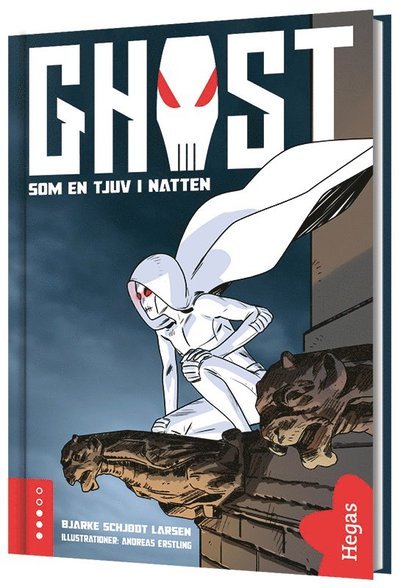 Cover for Bjarke Schjødt Larsen · Unga superhjältar Ghost: Ghost - som en tjuv i natten (Indbundet Bog) (2020)