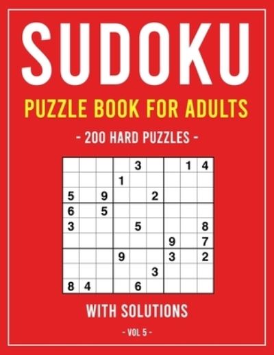 Cover for Agenda Book Edition · Sudoku Puzzle Book for Adults (Paperback Book) (2020)