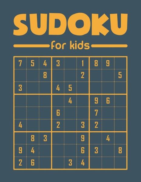 Cover for Blended Creation · Sudoku For Kids (Paperback Book) (2020)