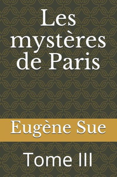 Cover for Eugene Sue · Les mysteres de Paris (Paperback Book) (2020)