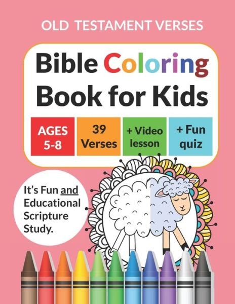 Cover for Qwyqr Books · Bible Coloring Book For Kids (Pocketbok) (2021)
