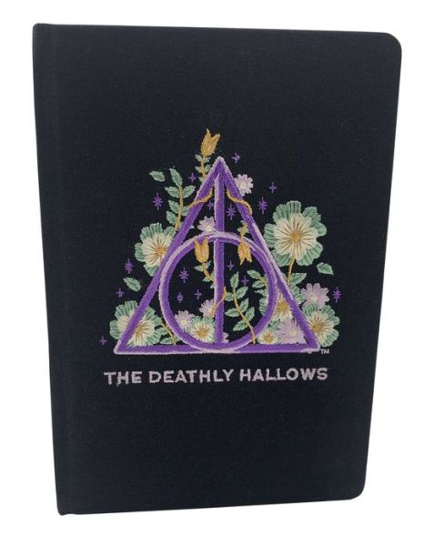 Cover for Insight Editions · Harry Potter: Deathly Hallows Embroidered Journal (Hardcover Book) (2024)