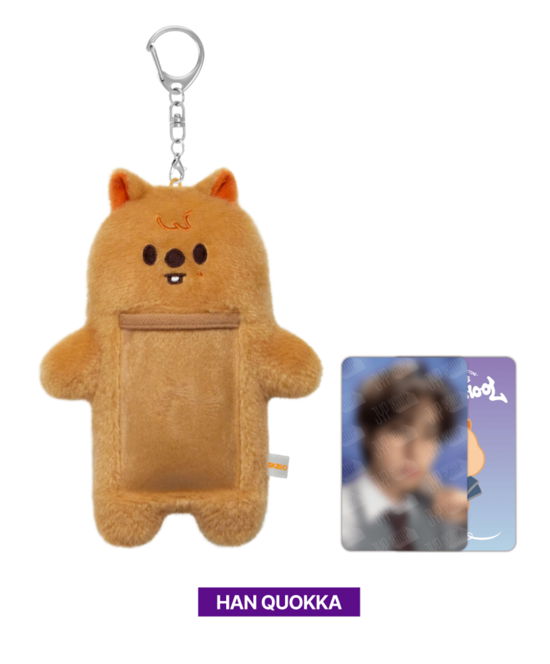 Cover for STRAY KIDS · [SKZ's MAGIC SCHOOL] PLUSH PHOTOCARD HOLDER (Nøglering) [HAN QUOKKA edition] (2024)