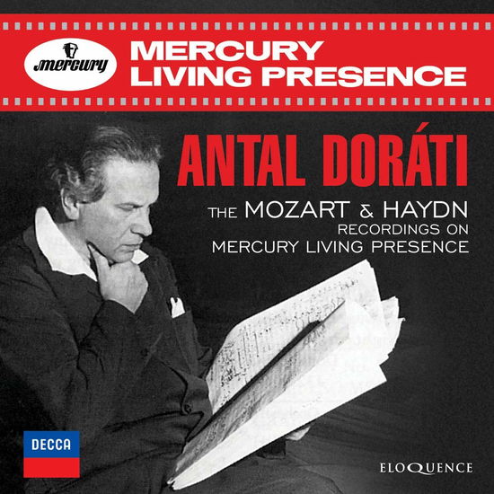 Cover for Antal Dorati · Mozart &amp; Haydn Recordings on Mercury Living Presence (CD) (2020)