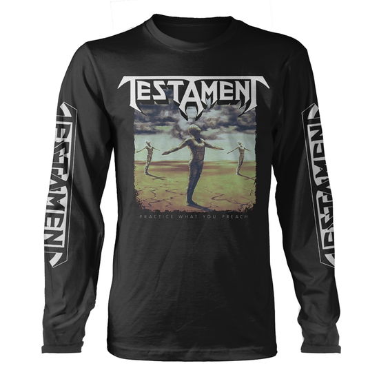 Cover for Testament · Practice What You Preach (MERCH) [size L] [Black edition] (2020)