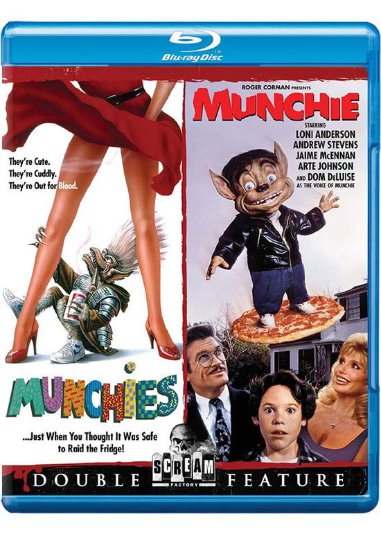 Cover for Blu-ray · Munchies / Munchie Double Feature (Blu-ray) (2018)