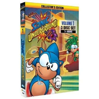 Cover for Sonic Underground: Volume 1 (DVD) (2013)