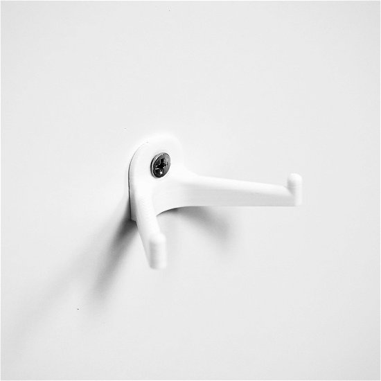 Cover for Wall Art Records · White Screw-mounted Vinyl Hanger (Vinylupphängning) [White edition] (2024)