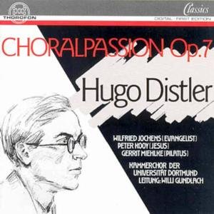 Choral Passion Op 7 - Distler / Gundlach / Kammerchoir Univ Dortmund - Música - THOROFON - 4003913121851 - 1 de noviembre de 1993