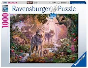 Ravensburger Puzzel Wolvenfamilie In De Zomer - Legpuzzel - 1000 Stukjes - Ravensburger - Merchandise - Ravensburger - 4005556151851 - February 26, 2019