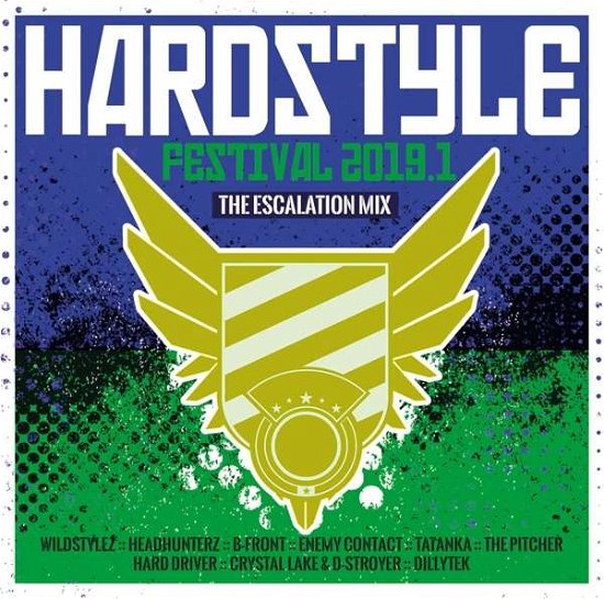 Hardstyle Festival 2019.1-the Escalation Mix - V/A - Musiikki - MIX! - 4005902507851 - perjantai 1. helmikuuta 2019