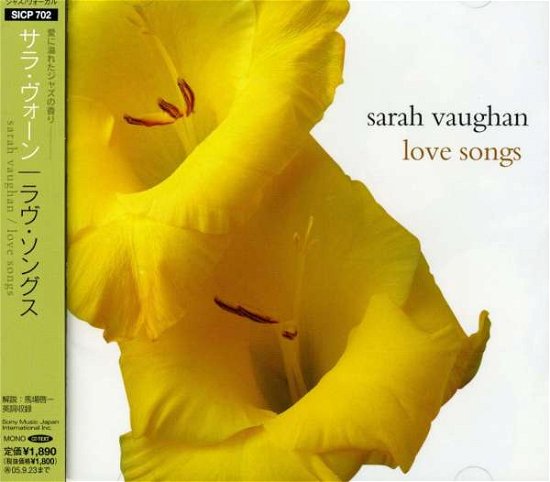 Love Songs - Sarah Vaughan - Musik - SNBJ - 4547366018851 - 15. Dezember 2007