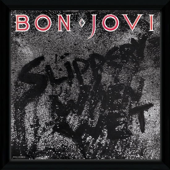 Cover for Bon Jovi · Bon Jovi: Slippery When Wet (Stampa In Cornice 30x30 Cm) (MERCH)