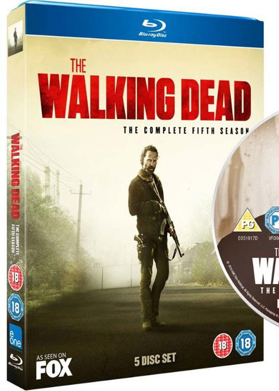 Cover for The Walking Dead Season 5 · Walking Dead The Complete Fifth Season (Blu-ray) (2015)