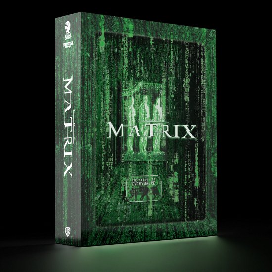 Cover for Matrix (Titans Of Cult) (4k+Br) (1 Spilletta 1 Magnete ) (Blu-ray)