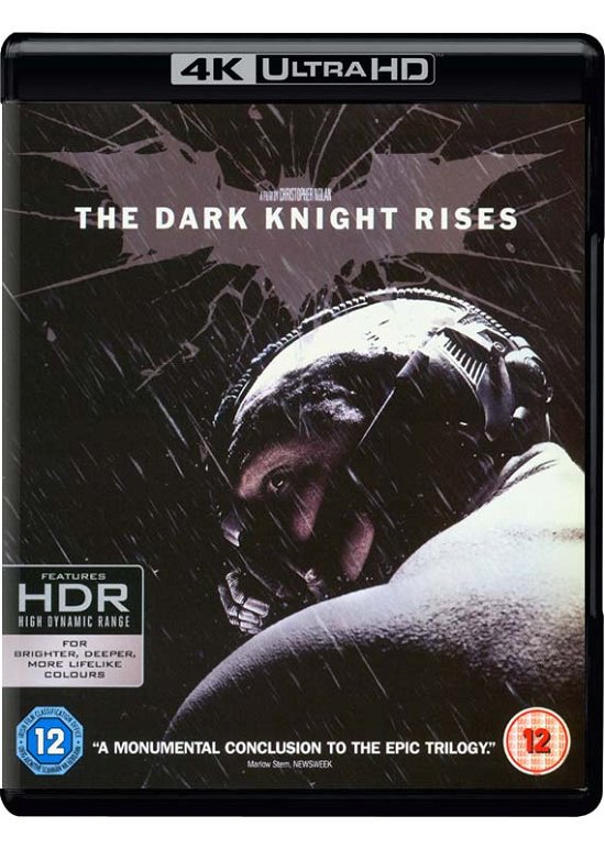 Cover for Christopher Nolan · Batman - The Dark Knight Rises (4K UHD Blu-ray) (2020)