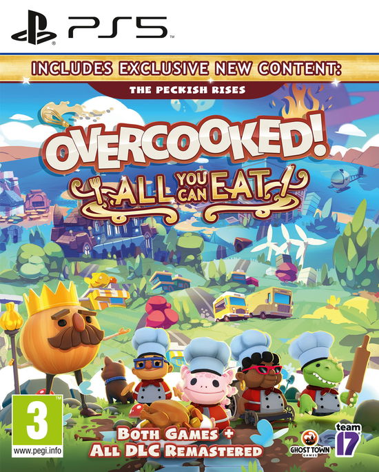 Cover for Playstation 5 · Overcooked All You Can Eat PS5 (PC) (2020)