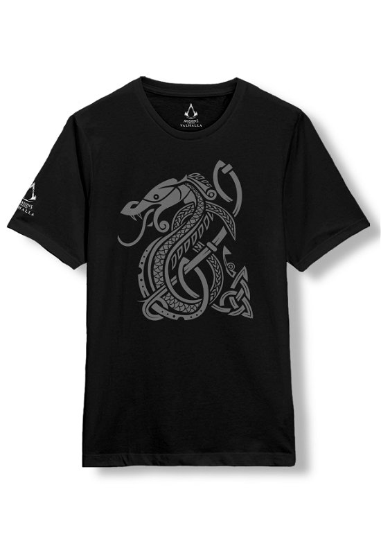 Cover for Assassin's Creed - Valhalla · Assassin's Creed Valhalla Snake (T-shirt) [size S] [Black edition] (2020)