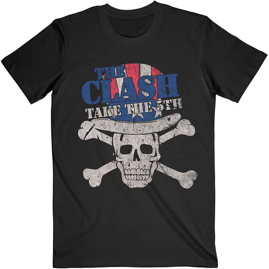 Cover for Clash - The · The Clash Unisex T-Shirt: Take The 5th (T-shirt) [size M] [Black - Unisex edition]