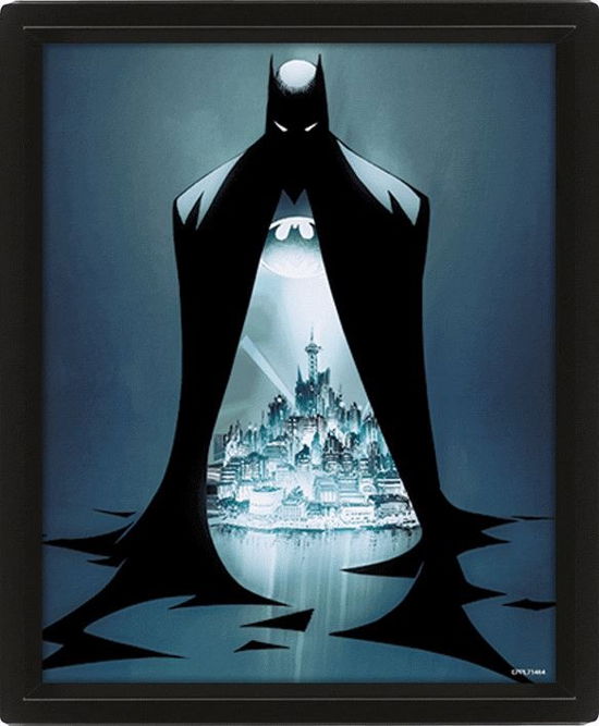 DC Comics 3D-Effekt Poster Set Batman Gotham Prote - DC Comics - Gadżety -  - 5056480310851 - 22 września 2021