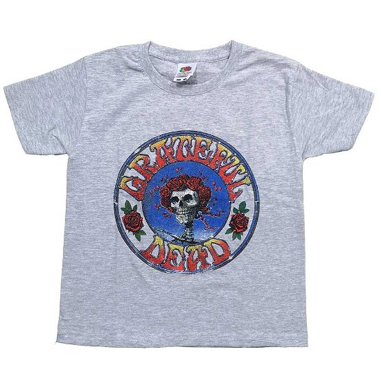 Grateful Dead Kids T-Shirt: Bertha Circle Vintage Wash (3-4 Years) - Grateful Dead - Merchandise -  - 5056561008851 - 