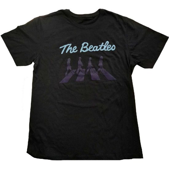 Cover for The Beatles · The Beatles Unisex Hi-Build T-Shirt: Crossing Silhouettes (T-shirt) [size S]