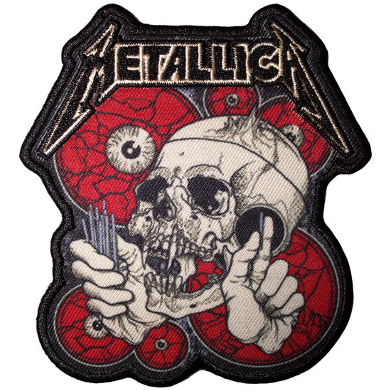 Cover for Metallica · Metallica Printed Patch: The Shortest Straw Red Eyes (Standard) (Patch) (2024)