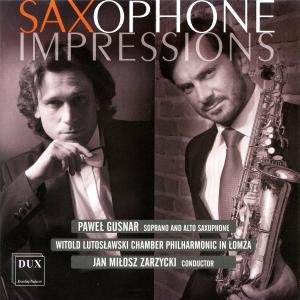 Cover for Gusnar / Witold Lutoslawski Chamber Philharmonic · Saxophone Impressions (CD) (2012)