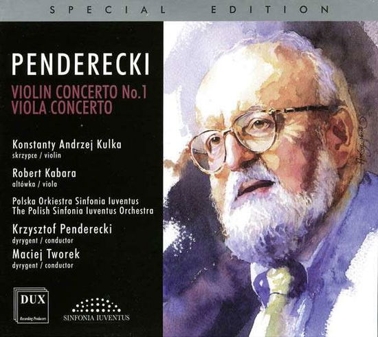 Cover for Penderecki / Kulka / Polish Sinfonia Iuventus Orch · Violin Concerto No.1 - Viola Concerto (CD) (2015)