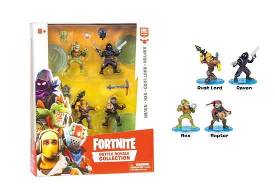 Cover for Fortnite · Personaggio 5 Cm - Squad Pack 4 Pz (MERCH)