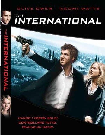Cover for International (The) (DVD) (2019)